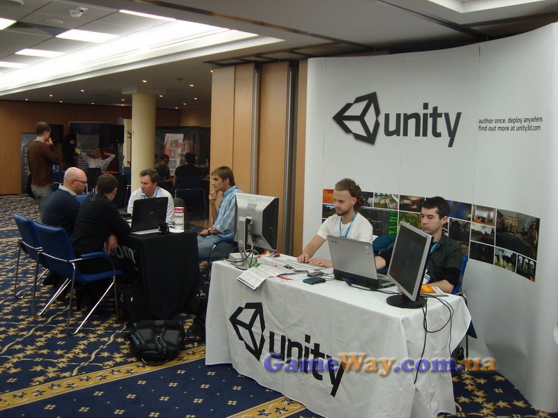 Стенд движка для игр Unity на Casual Connect Kyiv 2010