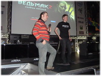 Презентация игр Ведьмак 2 и Ил-2 Битва за Британию