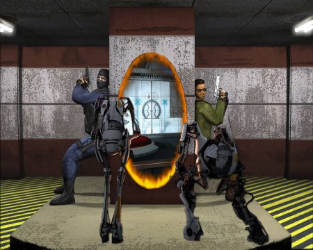 Kонкурс фотожаб по игре Portal 2 от GameWay и Keybox.com.ua