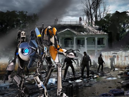 Kонкурс фотожаб по игре Portal 2 от GameWay и Keybox.com.ua