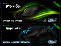 Обзор геймерских мышек Razer Imperator 2012 и Razer Mamba 2012 