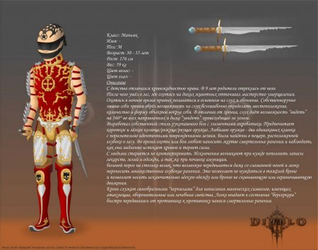 Придуманные конкурсантами персонажи для Diablo 3
